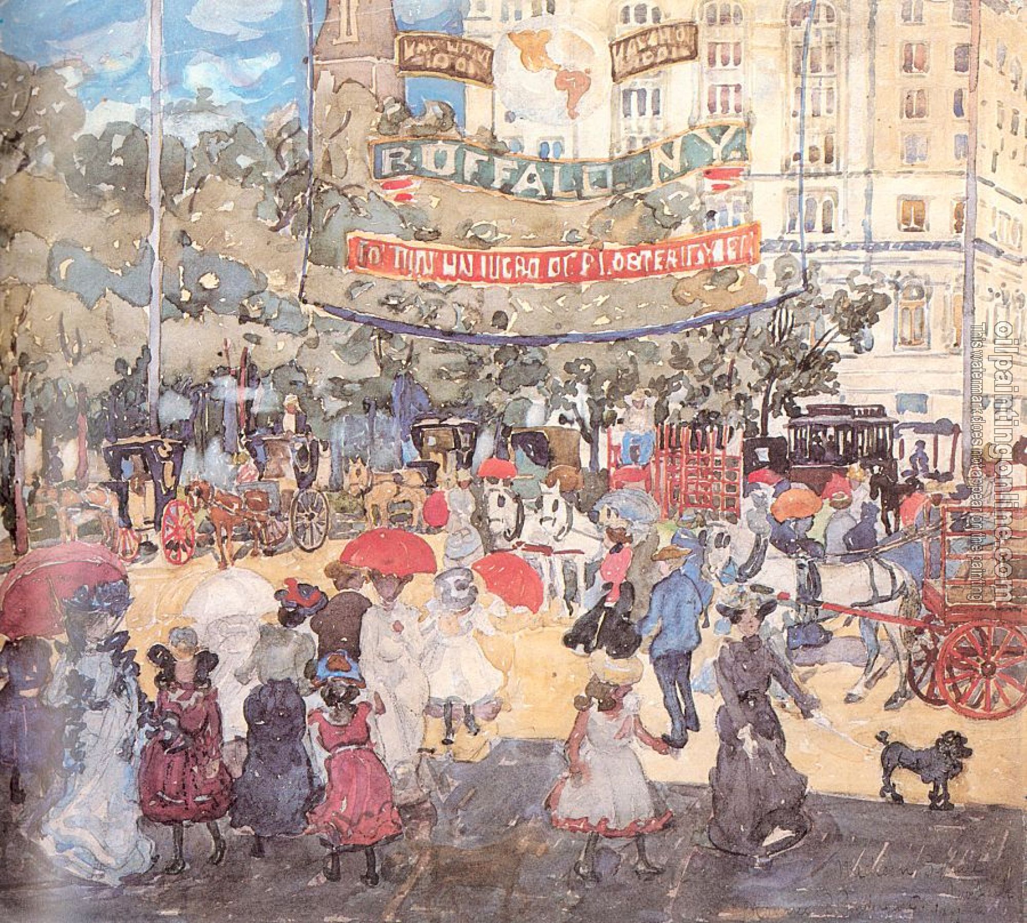 Prendergast, Maurice Brazil - Madison Square